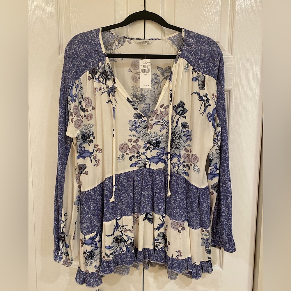 American Eagle Blouse, Medium
